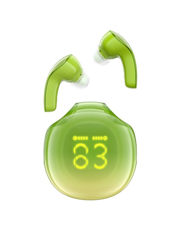 Acefast T9 Bluetooth 5.3 in-ear wireless headphones - green Acefast T9 Bluetooth 5.3 in-ear wireless headphones - green