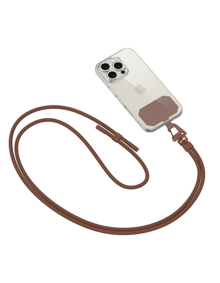 Tech-Protect C5S Rope Crossbody Strap Leash - Brown Tech-Protect C5S Rope Crossbody Strap Leash - Brown