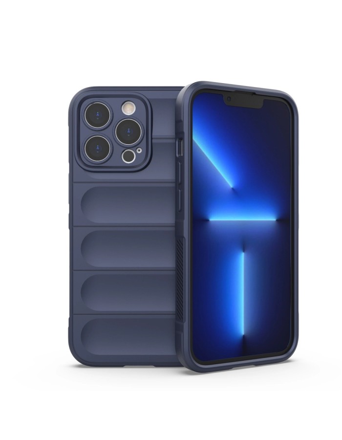 Magic Shield Case for iPhone 13 Pro flexible armored cover dark blue Magic Shield Case for iPhone 13 Pro flexible armored cover dark blue