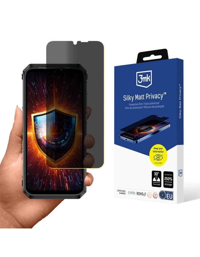 3mk Silky Matt Privacy Privacy Screen Protector for Ulefone Power Armor 18 3mk Silky Matt Privacy Privacy Screen Protector for Ulefone Power Armor 18
