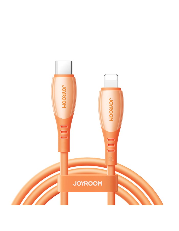 Joyroom S-A59 Vibrant Series 30W USB-C - Lightning cable 1.2m - orange