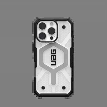 UAG Pathfinder Clear Magsafe Case for iPhone 16 Pro - White UAG Pathfinder Clear Magsafe Case for iPhone 16 Pro - White