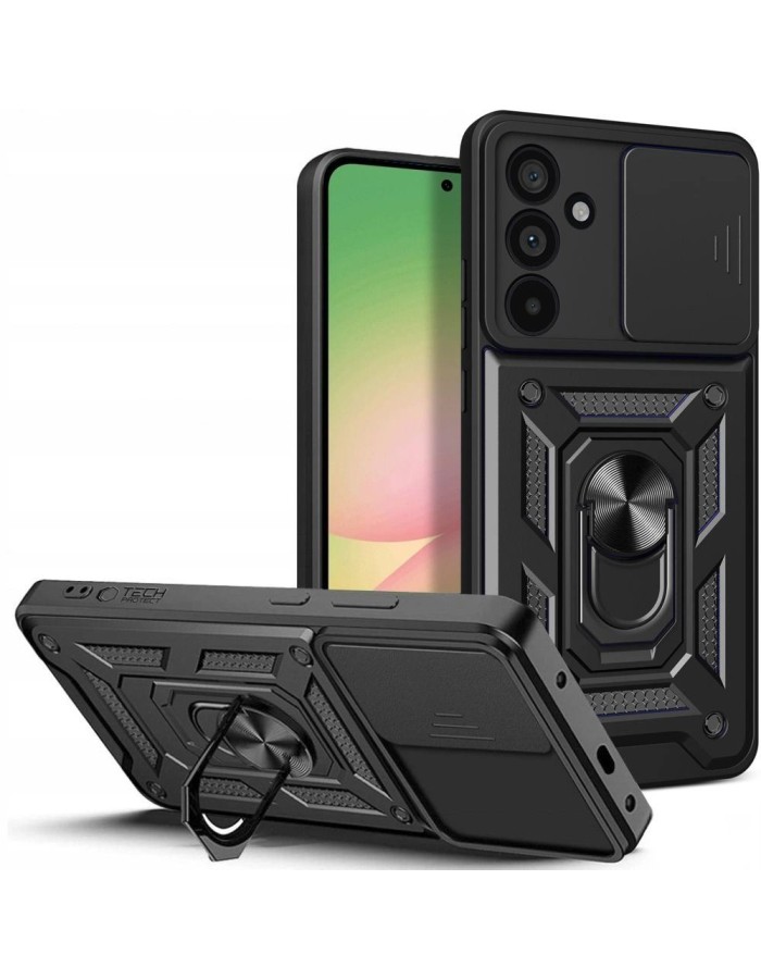 Tech-Protect CamShield Pro Case for Samsung Galaxy A57 5G - Black Tech-Protect CamShield Pro Case for Samsung Galaxy A57 5G - Black