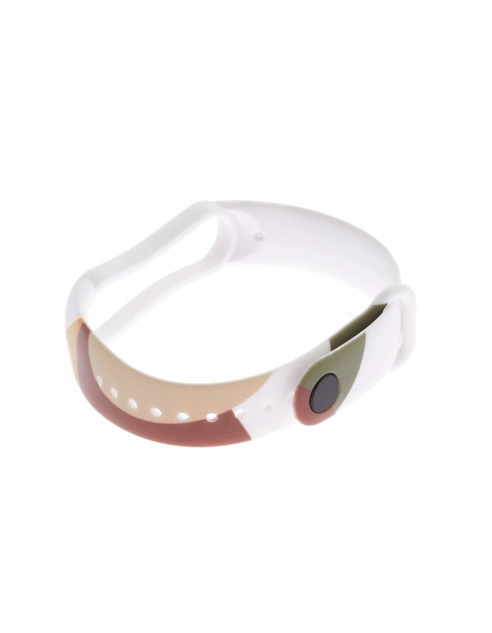 Strap Moro band for Xiaomi Mi Band 3 / 4 silicone strap watch bracelet pattern 4