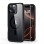 ESR Classic Hybrid Halolock MagSafe Case + Tempered Glass for iPhone 16 Pro - Clear with Black Frame