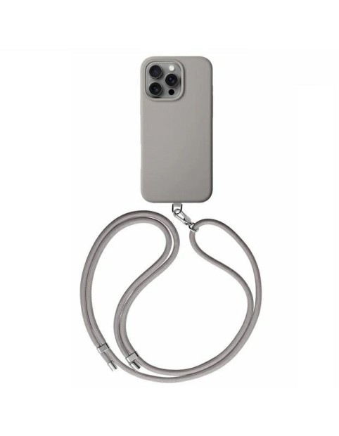 Uniq Coehl Creme iPhone 16 Pro 6.3" Magnetic Charging case gray/taupe gray