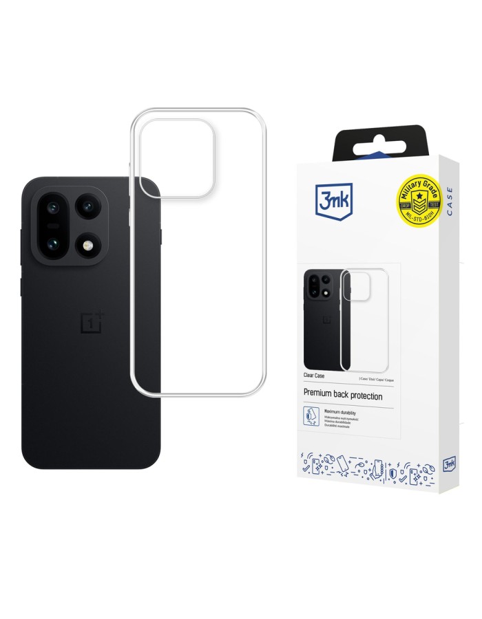 3mk Clear Case for OnePlus 15 5G - transparent