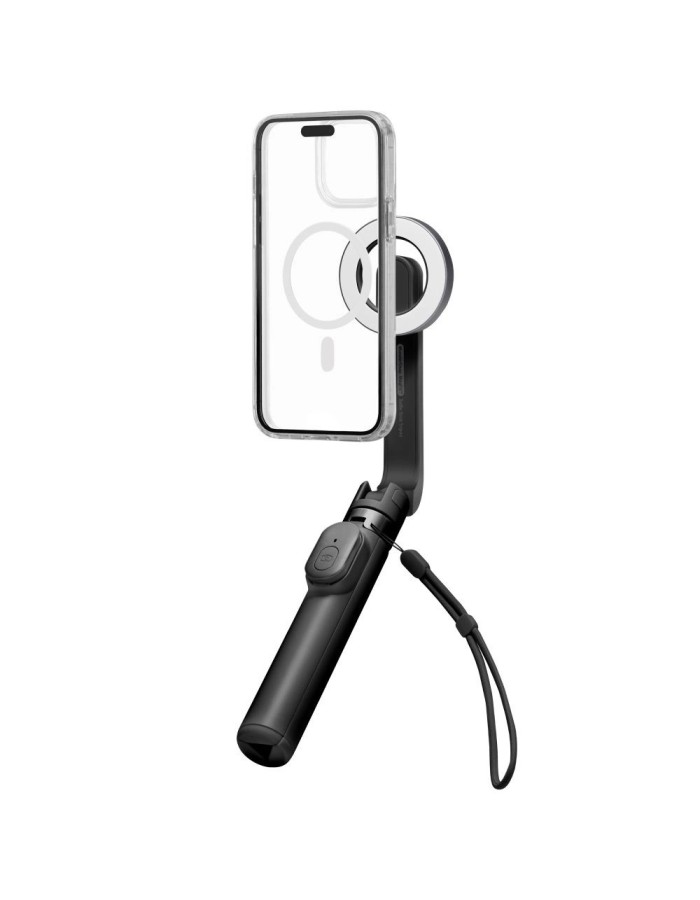 Selfie stick Spigen S571W MagSafe Bluetooth with tripod - black