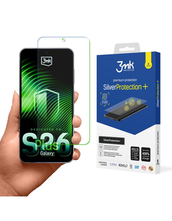3mk SilverProtection+ protective film for Samsung Galaxy S26+ 3mk SilverProtection+ protective film for Samsung Galaxy S26+