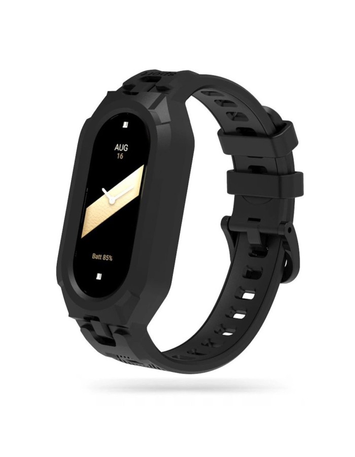 Tech-Protect Armor strap for Xiaomi Smart Band 8 / 8 NFC - black Tech-Protect Armor strap for Xiaomi Smart Band 8 / 8 NFC - black