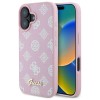 Guess Peony Script MagSafe iPhone 16 Case - Pink Guess Peony Script MagSafe iPhone 16 Case - Pink