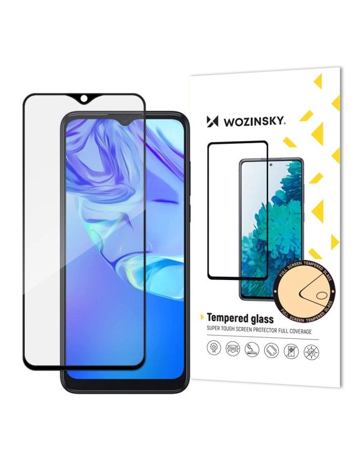 Wozinsky super durable Full Glue tempered glass full screen with frame Case Friendly TCL 305 black Wozinsky super durable Full Glue tempered glass full screen with frame Case Friendly TCL 305 black