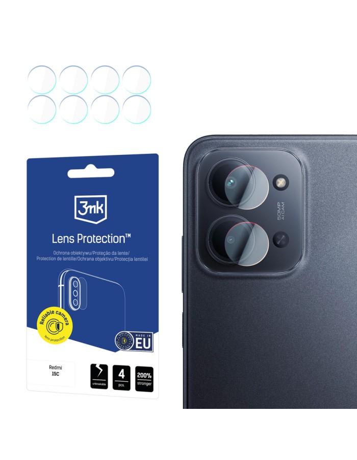Camera lens glass 3mk Lens Protection Xiaomi Redmi 15C Camera lens glass 3mk Lens Protection Xiaomi Redmi 15C