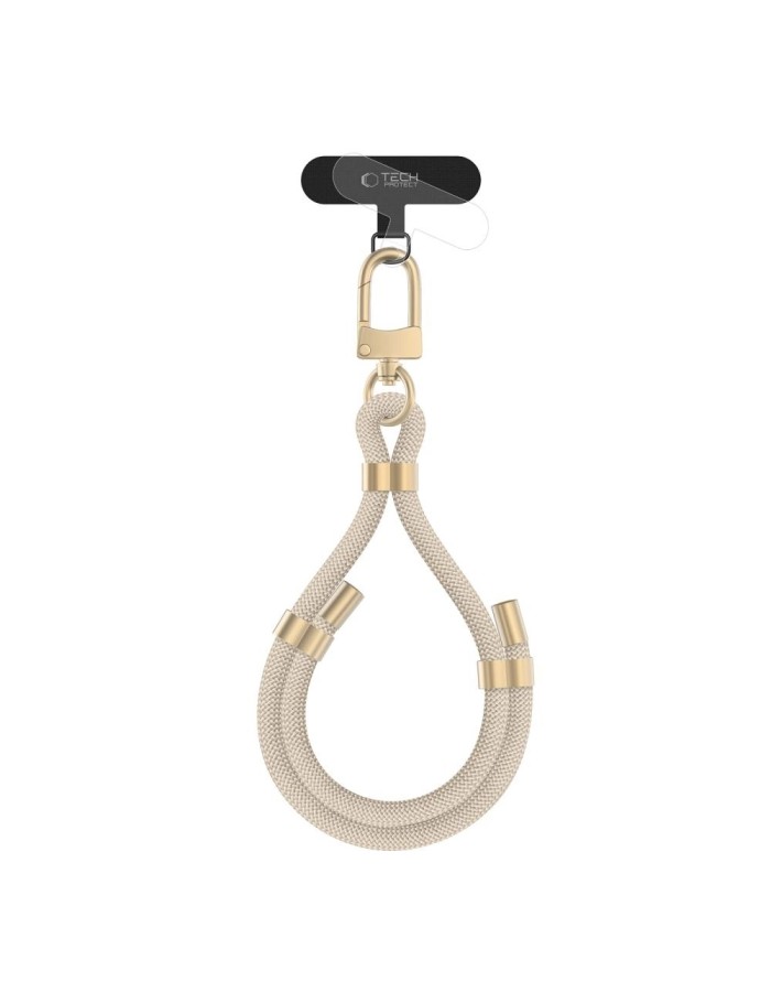 Tech-Protect C4S Rope Wrist Strap - Beige Tech-Protect C4S Rope Wrist Strap - Beige