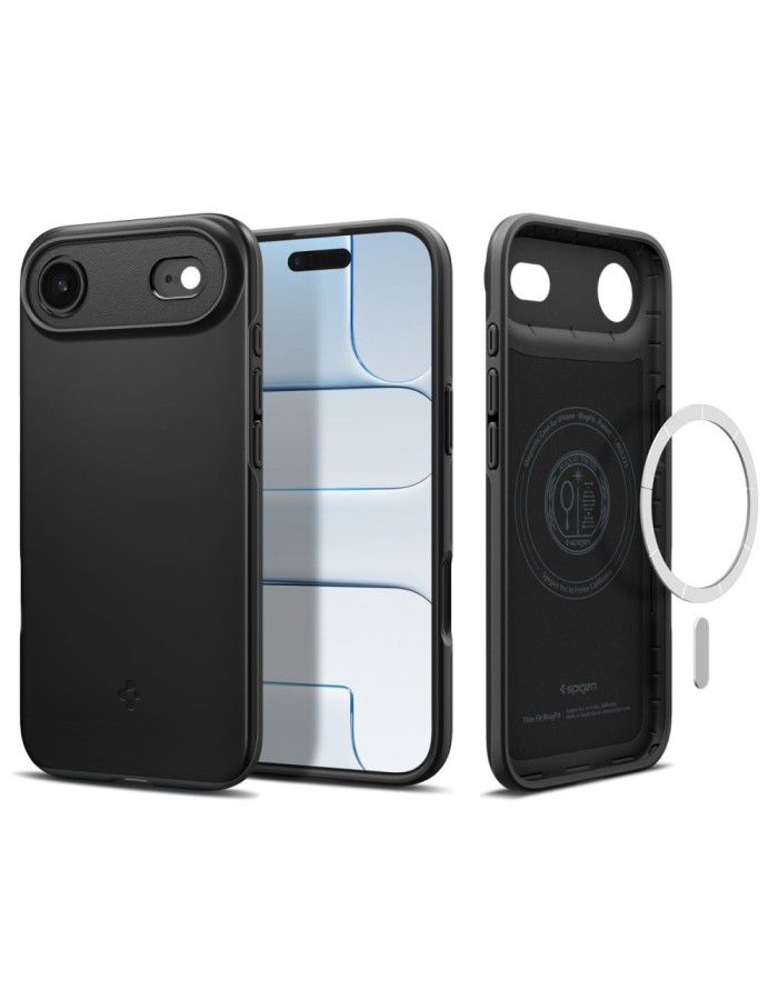 Spigen Thin Fit MagSafe Case for iPhone 17 Air - Black Spigen Thin Fit MagSafe Case for iPhone 17 Air - Black