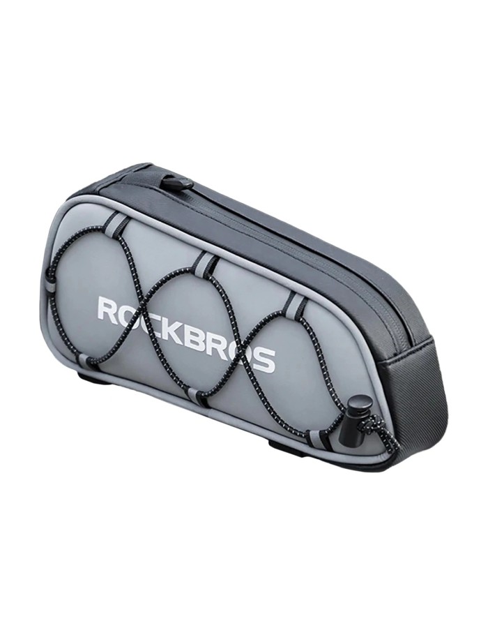 Rockbros 3012010901 bicycle frame bag 0.9 l - silver Rockbros 3012010901 bicycle frame bag 0.9 l - silver