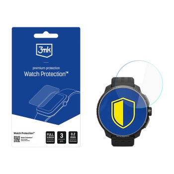 Smartwatch screen protector 3mk Watch Protection FlexibleGlass for Suunto Race All (49mm) Smartwatch screen protector 3mk Watch Protection FlexibleGlass for Suunto Race All (49mm)