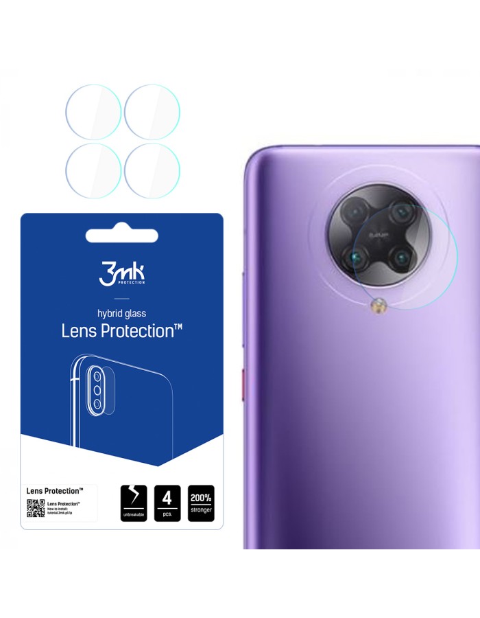3mk Lens Protection™ hybrid camera glass for Xiaomi Poco F2 Pro 5G