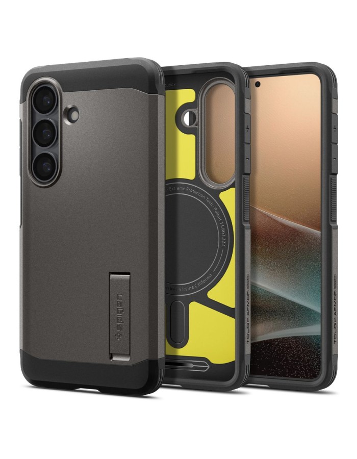 Spigen Tough Armor Mag MagSafe Case for Samsung Galaxy S26 - Gray Spigen Tough Armor Mag MagSafe Case for Samsung Galaxy S26 - Gray