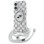 Karl Lagerfeld IML Crossbody Monogram Karl &amp;amp; Choupette Head MagSafe iPhone 16 Case - Clear