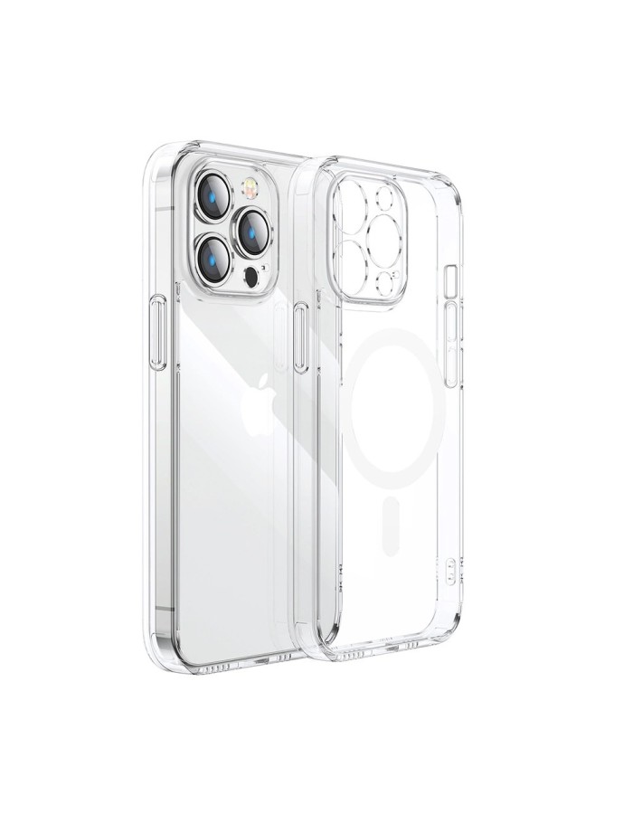 Joyroom 14D Magnetic Case Magnetic Case for iPhone 14 Plus Compatible with MagSafe transparent (JR-14D7) Joyroom 14D Magnetic Case Magnetic Case for iPhone 14 Plus Compatible with MagSafe transparent (JR-14D7)