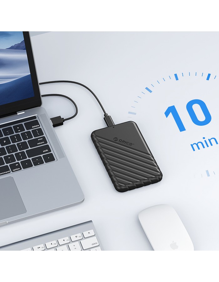 Orico 25PW1-U3 2.5" HDD/SSD USB3.0 Micro-B 5Gb/s Disk Cartridge - Black