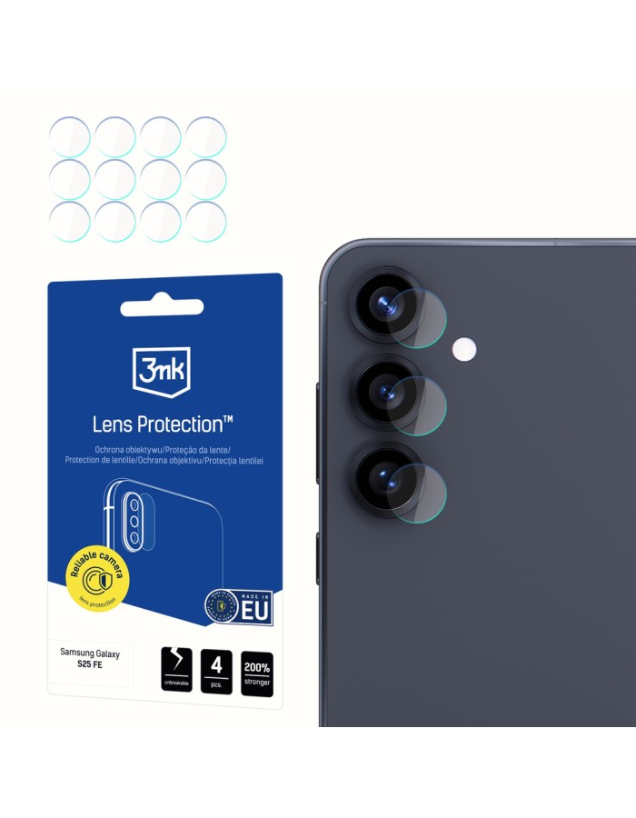 Camera lens glass 3mk Lens Protection Samsung Galaxy S25 FE Camera lens glass 3mk Lens Protection Samsung Galaxy S25 FE