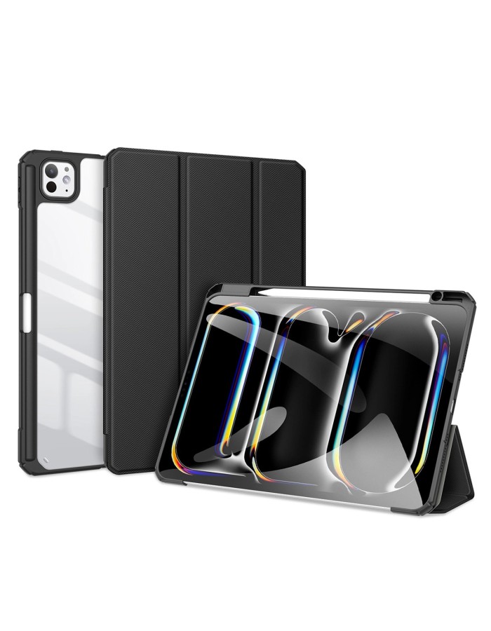 Dux Ducis Toby case with flap and stand for iPad Pro 11" 2024 - black Dux Ducis Toby case with flap and stand for iPad Pro 11" 2024 - black