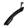 Rockbros DNB8001 mudguard with red LED light - black Rockbros DNB8001 mudguard with red LED light - black