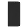 Dux Ducis Skin Pro iPhone 16 Pro Case with Flip and Card Slot - Black Dux Ducis Skin Pro iPhone 16 Pro Case with Flip and Card Slot - Black