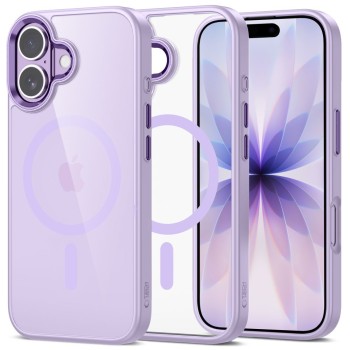 Tech-Protect MagMat MagSafe Case for iPhone 17 - Transparent Purple Tech-Protect MagMat MagSafe Case for iPhone 17 - Transparent Purple