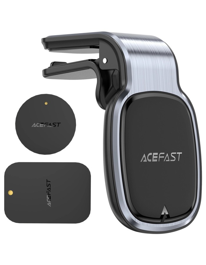 Acefast D16 Magnetic Car Air Vent Mount - No MagSafe Required - Gray Acefast D16 Magnetic Car Air Vent Mount - No MagSafe Required - Gray