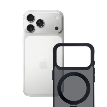 3mk Smoke Case Mag&Stand for iPhone 17 Pro - Black 3mk Smoke Case Mag&Stand for iPhone 17 Pro - Black