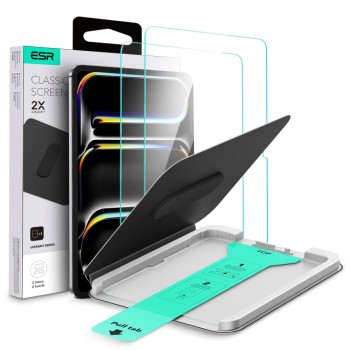 ESR UltraFit Tempered Glass 2-pack for iPad Pro 11” 5 / 6 / 2024-2025 ESR UltraFit Tempered Glass 2-pack for iPad Pro 11” 5 / 6 / 2024-2025