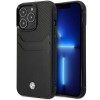 Case BMW BMHCP14X22RSEPK iPhone 14 Pro Max 6.7" black/black Leather Card Slot Case BMW BMHCP14X22RSEPK iPhone 14 Pro Max 6.7" black/black Leather Card Slot