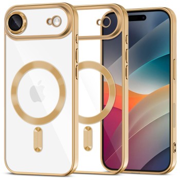Tech-Protect MagFlex MagSafe Case for iPhone 17 Air - Transparent Gold Tech-Protect MagFlex MagSafe Case for iPhone 17 Air - Transparent Gold