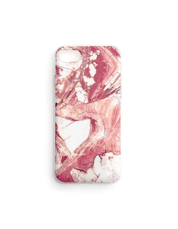 Wozinsky Marble TPU case cover for Samsung Galaxy A72 4G pink
