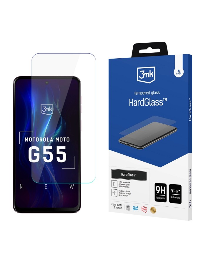 3mk HardGlass™ Tempered Glass for Motorola Moto G55 5G