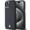 BMW Signature Wrapped Metal MagSafe case for iPhone 15 Plus / 14 Plus - black BMW Signature Wrapped Metal MagSafe case for iPhone 15 Plus / 14 Plus - black