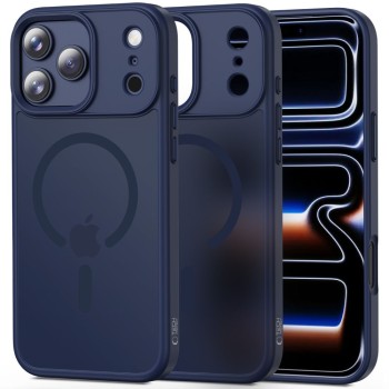 Tech-Protect MagMat MagSafe Case for iPhone 17 Pro Max - Navy Blue Tech-Protect MagMat MagSafe Case for iPhone 17 Pro Max - Navy Blue