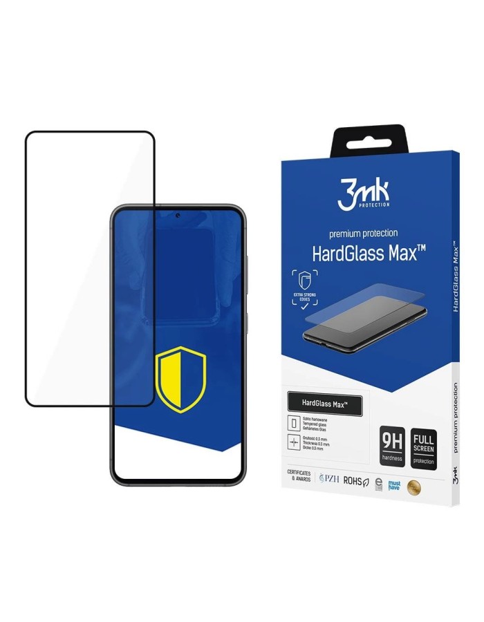 9H 3mk HardGlass Max™ glass for Samsung Galaxy S24+ 9H 3mk HardGlass Max™ glass for Samsung Galaxy S24+
