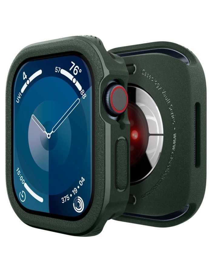 CASEOLOGY VAULT Case for Apple Watch 10 (46MM) - Green CASEOLOGY VAULT Case for Apple Watch 10 (46MM) - Green