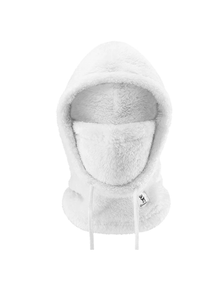 Qunature Arctic Velvet Ski Balaclava Size L - White