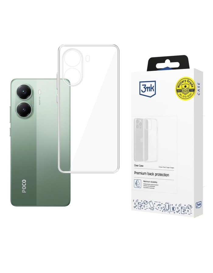 3mk Clear Case for Xiaomi Poco X7 Pro - transparent