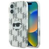 Karl Lagerfeld IML Choupette Head Electroplated iPhone 16 Case - Clear Karl Lagerfeld IML Choupette Head Electroplated iPhone 16 Case - Clear