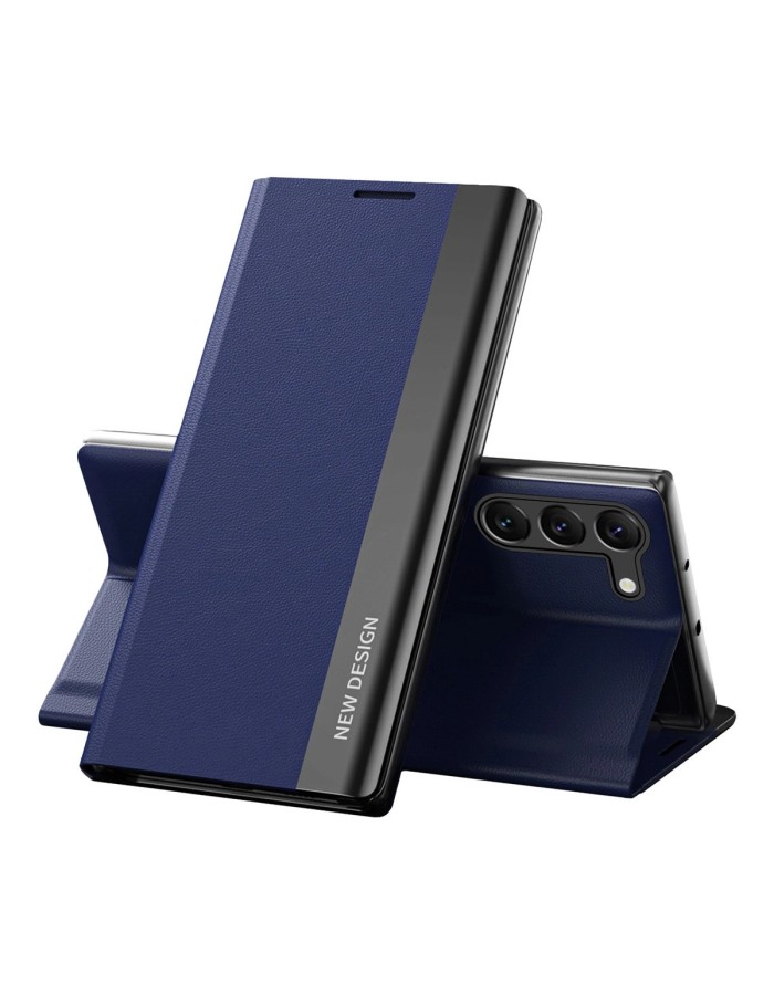 Sleep Case Pro case for Samsung Galaxy S23+ with flip stand blue