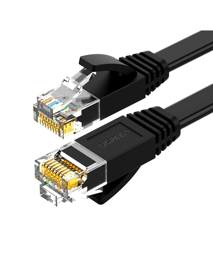 Ugreen flat LAN Ethernet Cat. 6 0.5m black (NW102) Ugreen flat LAN Ethernet Cat. 6 0.5m black (NW102)