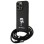 Karl Lagerfeld Crossbody Saffiano Monogram Metal Pin Karl &amp;amp; Choupette Case for iPhone 15 Pro Max - Black