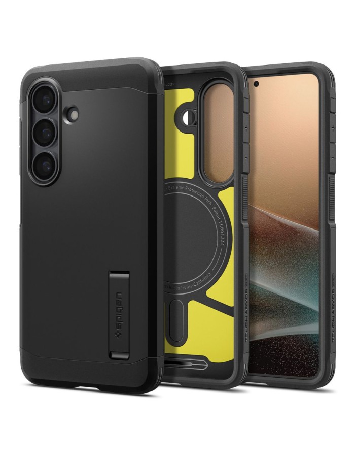 Spigen Tough Armor Mag MagSafe Case for Samsung Galaxy S26+ - Black