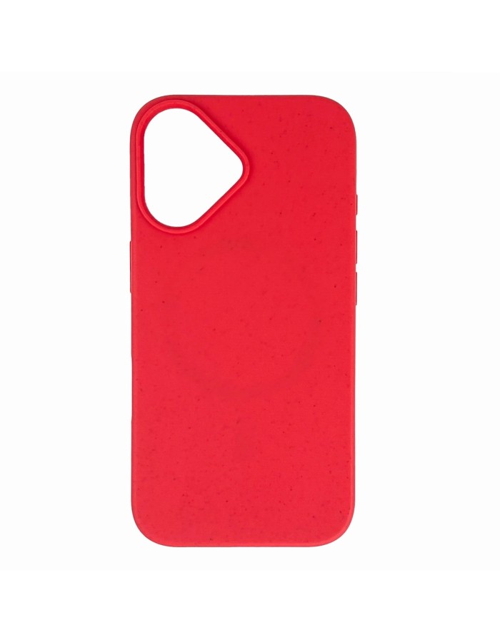 Multiple Color Wheat Case MagSafe for iPhone 16 - red Multiple Color Wheat Case MagSafe for iPhone 16 - red